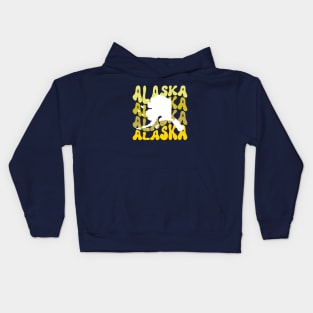 Alaska, The Military Sent Me Here // Dear Military Spouse Kids Hoodie